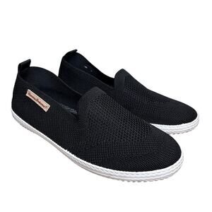 Tommy Bahama Black Slip On Shoes Sneakers Mesh Lighweight Travel Casual size 7.5